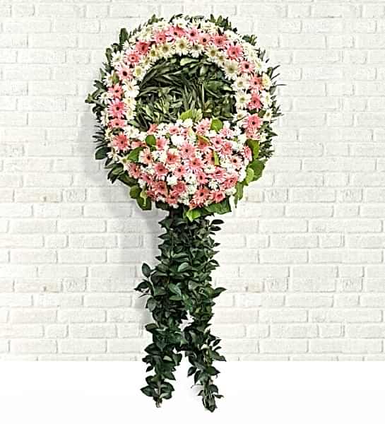 Kırmızı Pembe Çelenk